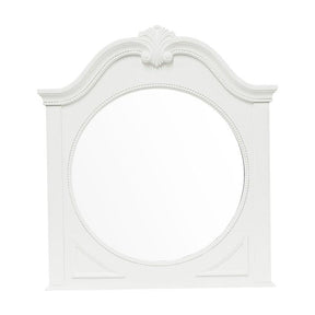 Homelegance Lucida Mirror in White 2039W-6 Half Price Furniture