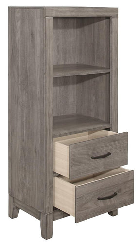 Homelegance Woodrow Pier/Tower Nightstand in Gray 2042NB-10 - Nightstand - Half Price Furniture
