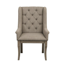 Homelegance Vermillion Arm Chair in Gray (Set of 2) Half Price Furniture