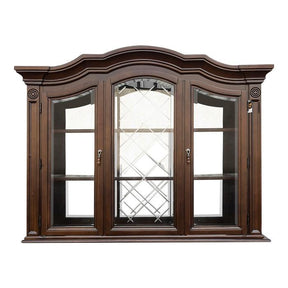 Homelegance Lordsburg Buffet and Hutch in Brown Cherry 5473-50* Half Price Furniture