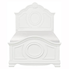 Homelegance Lucida Twin Panel Bed in White 2039TW-1* Half Price Furniture