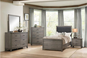 Homelegance Woodrow Pier/Tower Nightstand in Gray 2042NB-10 - Nightstand - Half Price Furniture