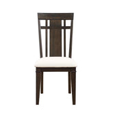 Homelegance Makah Side Chair in Dark Brown (Set of 2) Half Price Furniture
