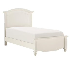 Homelegance Meghan Full Panel Bed in White 2058WHF-1* - Bed - Half Price Furniture