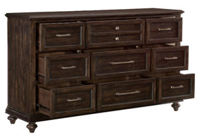 Homelegance Cardona Dresser in Driftwood Charcoal 1689-5 - Dresser - Half Price Furniture