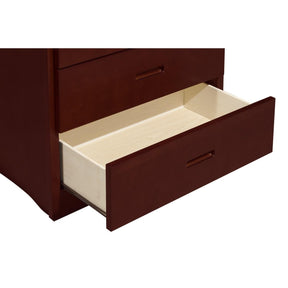 Homelegance Rowe 4 Drawer Chest in Dark Cherry B2013DC-9 - Chest - Half Price Furniture