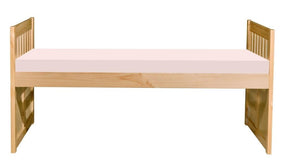 Homelegance Bartly Twin/Twin Trundle Bed w/ 2 Storage Drawers in Natural B2043PR-1* - Bed - Half Price Furniture