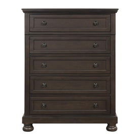 Homelegance Begonia Chest in Gray 1718GY-9 Half Price Furniture