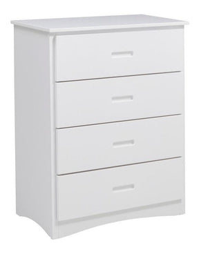 Homelegance Galen 4 Drawer Chest in White B2053W-9 - Chest - Half Price Furniture