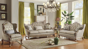Homelegance Furniture Florentina Sofa in Taupe 8412-3 - Sofa - Half Price Furniture