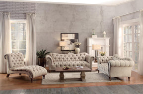 Homelegance Furniture St. Claire Sofa in Brown 8469-3 - Sofa - Half Price Furniture
