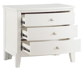 Homelegance Cotterill Nightstand in Antique White 1730WW-4 - Nightstand - Half Price Furniture
