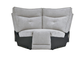Homelegance Furniture Tesoro 6pc Sectional w/ Right Chaise in Mist Gray - Living Room Set - Half Price Furniture