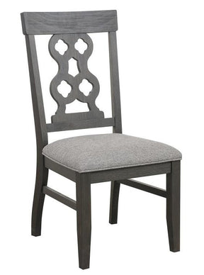 Homelegance Arasina Side Chair in Dark Pewter (Set of 2) - Dining Chair - Half Price Furniture