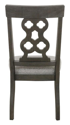 Homelegance Arasina Side Chair in Dark Pewter (Set of 2) - Dining Chair - Half Price Furniture