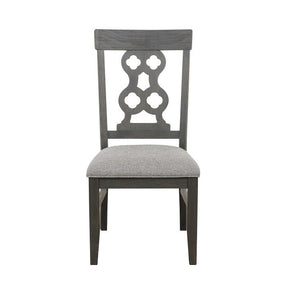 Homelegance Arasina Side Chair in Dark Pewter (Set of 2) Half Price Furniture