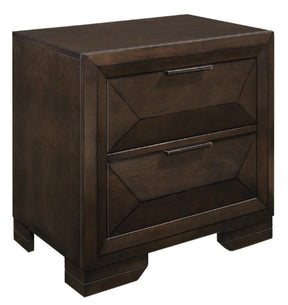 Homelegance Chesky Nightstand in Warm Espresso 1753-4 - Nightstand - Half Price Furniture
