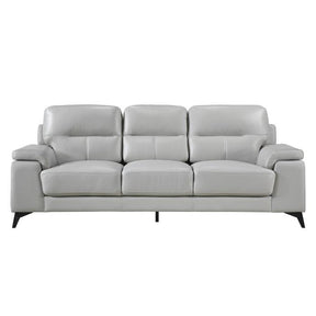 Homelegance Furniture Mischa Sofa in Silver Gray 9514SVE-3 Half Price Furniture