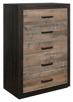 Homelegance Miter Chest in Rustin Mahogany & Dark Ebony 1762-9 Half Price Furniture
