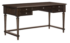 Homelegance Cardano Writing Desk w/ 3 Working Drawers in Charcoal 1689-16 - Writing Desk - Half Price Furniture