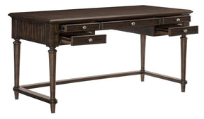 Homelegance Cardano Writing Desk w/ 3 Working Drawers in Charcoal 1689-16 - Writing Desk - Half Price Furniture