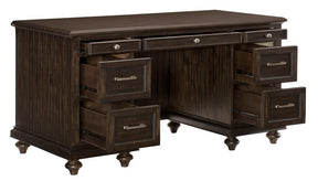 Homelegance Cardano Executive Desk in Charcoal 1689-17 - Executive Desk - Half Price Furniture