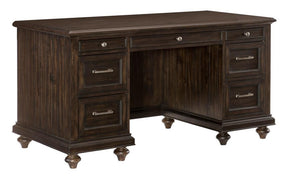 Homelegance Cardano Executive Desk in Charcoal 1689-17 - Executive Desk - Half Price Furniture
