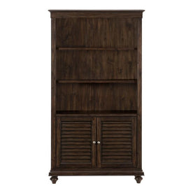 Homelegance Cardano Bookcase in Charcoal 1689-18 Half Price Furniture