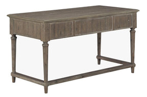 Homelegance Cardano Writing Desk w/ 3 Working Drawers in Brown 1689BR-16 - Writing Desk - Half Price Furniture