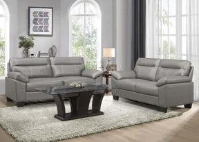 Homelegance Furniture Denizen Sofa in Gray 9537GRY-3 - Sofa - Half Price Furniture