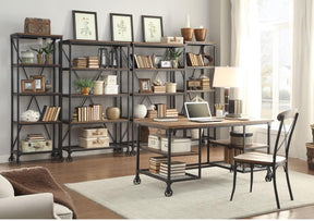 Homelegance Millwood 40"W Bookcase in Pine 5099-17 - Bookcase - Half Price Furniture