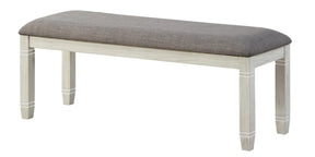 Homelegance Granby Bench in Antique White 5627NW-13 - Bench - Half Price Furniture