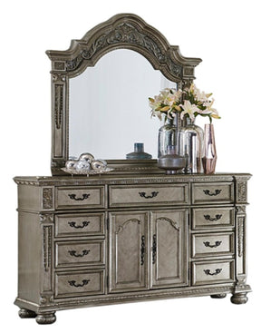 Homelegance Catalonia Dresser in Platinum Gold 1824PG-5 - Dresser - Half Price Furniture