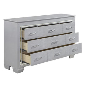 Homelegance Allura Dresser in Silver 1916-5 - Dresser - Half Price Furniture