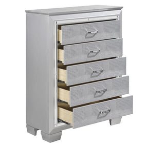 Homelegance Allura Chest in Silver 1916-9 - Chest - Half Price Furniture