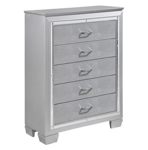 Homelegance Allura Chest in Silver 1916-9 - Chest - Half Price Furniture