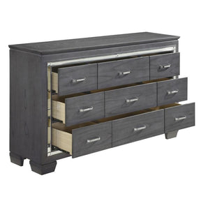 Homelegance Allura Dresser in Gray 1916GY-5 - Dresser - Half Price Furniture