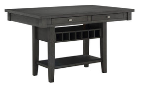 Homelegance Baresford Counter Height Table in Gray 5674-36* - Table - Half Price Furniture