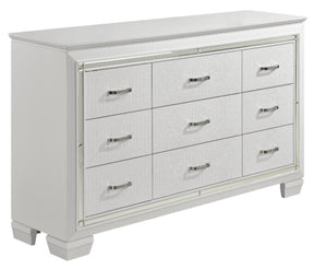 Homelegance Allura Dresser in White 1916W-5 - Dresser - Half Price Furniture