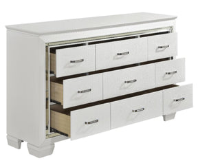 Homelegance Allura Dresser in White 1916W-5 - Dresser - Half Price Furniture
