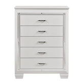 Homelegance Allura Chest in White 1916W-9 Half Price Furniture