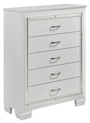 Homelegance Allura Chest in White 1916W-9 Half Price Furniture