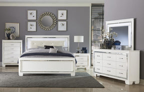 Homelegance Allura Chest in White 1916W-9 Half Price Furniture