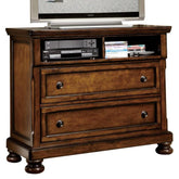 Homelegance Cumberland TV Chest in Brown Cherry 2159-11 Half Price Furniture