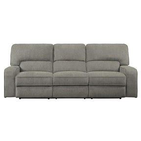Homelegance Furniture Borneo Double Reclining Sofa in Mocha Half Price Furniture