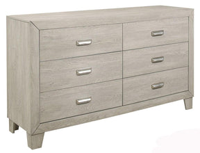 Homelegance Furniture Quinby 6 Drawer Dresser in Light Brown 1525-5 - Dresser - Half Price Furniture