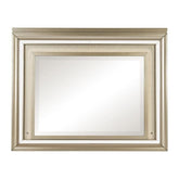 Homelegance Furniture Loudon Mirror with LED Lighting in Champagne Metallic 1515-6 Half Price Furniture