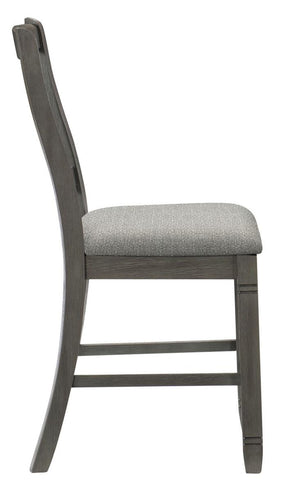 Homelegance Granby Counter Height Chair in Antique Gray (Set of 2) 5627GY-24 - Dining Chair - Half Price Furniture