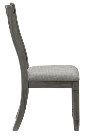 Homelegance Granby Side Chair in Antique Gray (Set of 2) 5627GYS - Dining Chair - Half Price Furniture