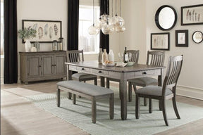 Homelegance Granby Bench in Antique Gray 5627GY-13 - Bench - Half Price Furniture